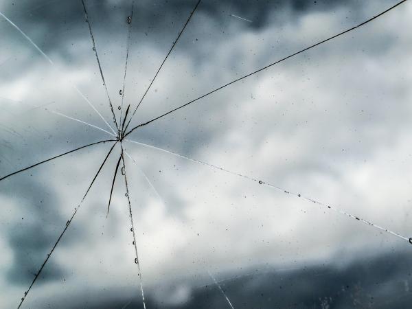 Broken glass
