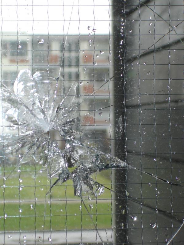 Broken glass