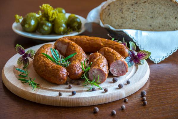 Brown Hotdog on a Brown Plate