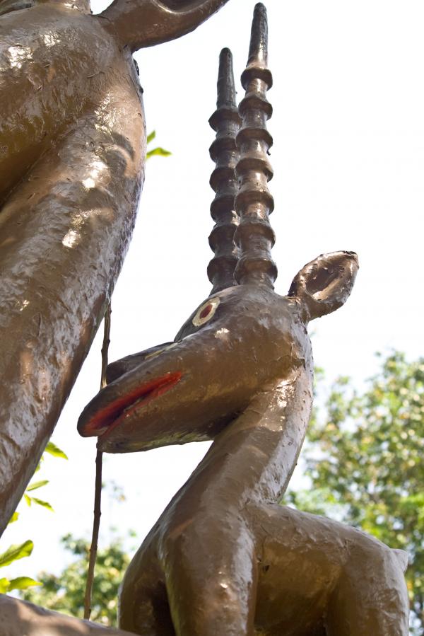 Brown Statue