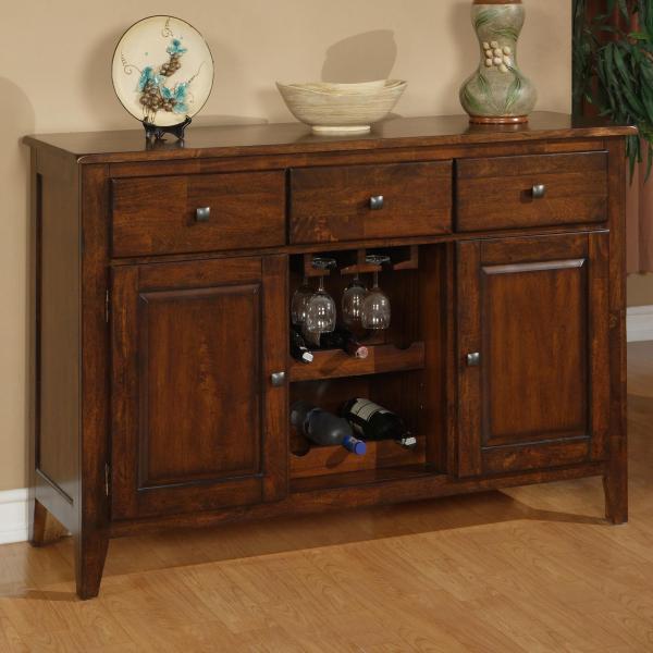 Brown Wooden Sideboard