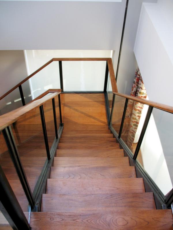Brown Wooden Stairs
