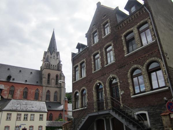 Buildings in Oberwesel, Germany