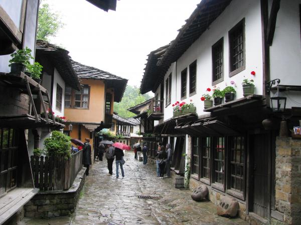 Bulgarian houses from the late 19th cent