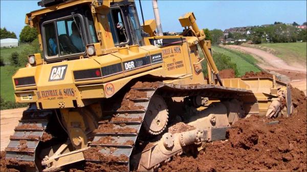 Bulldozer at Work