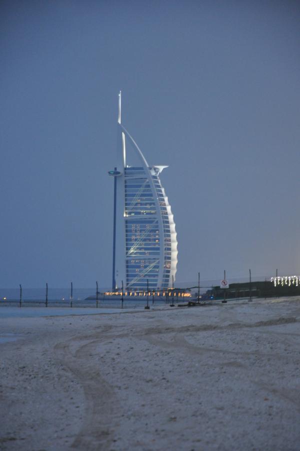 Burjul Arab at sunset