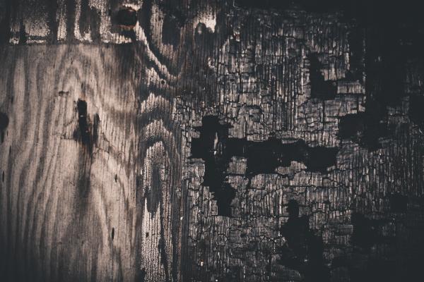 Charcoaled Wood Background