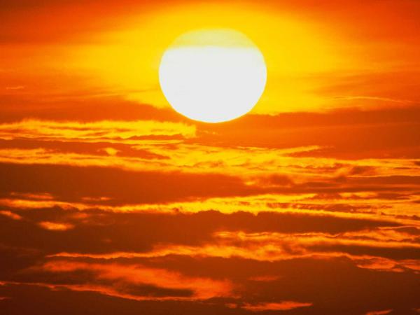 Burning Hot Sun