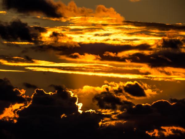 Burning skies- sunset