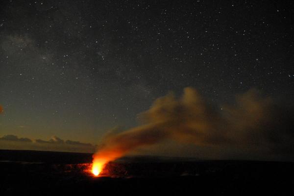 Burning Volcano