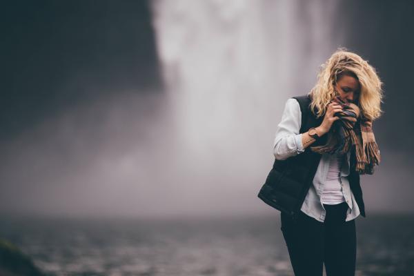 By The Waterfall