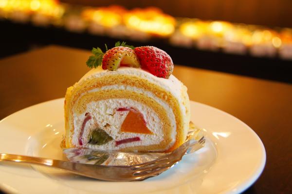 Cake on Plate With Fork