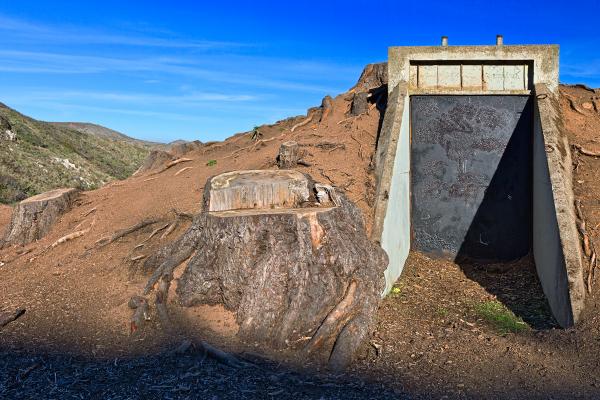 California War Bunker - HDR