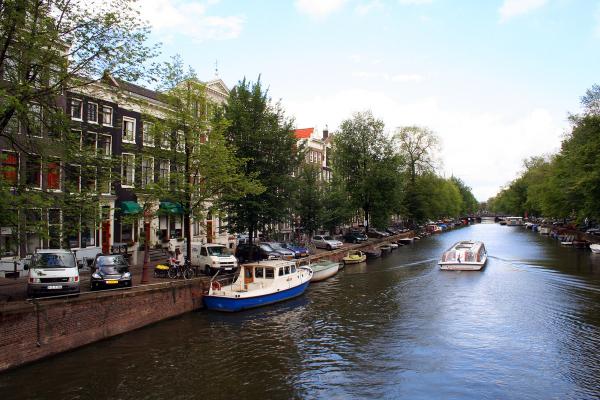 Canal in Amsterdam
