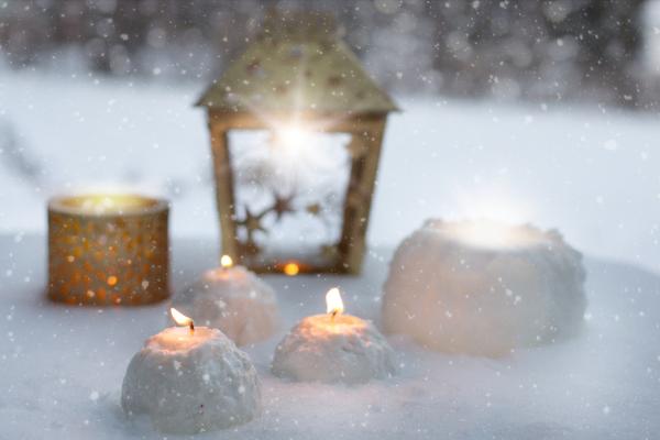Candles in Winter