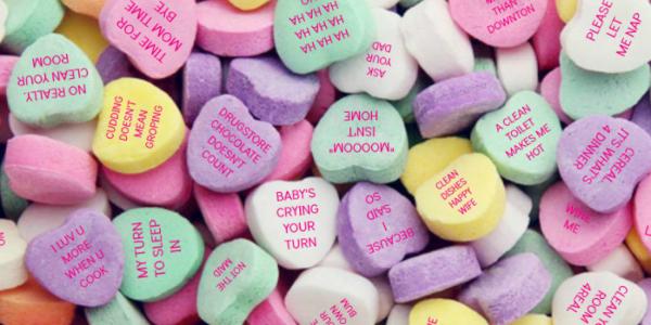 Candy Hearts I Love You