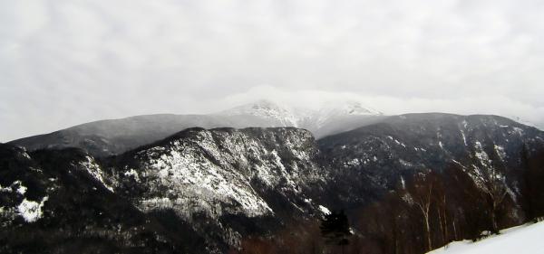 Cannon mountain in winter