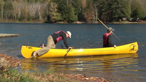 Canoe In Water