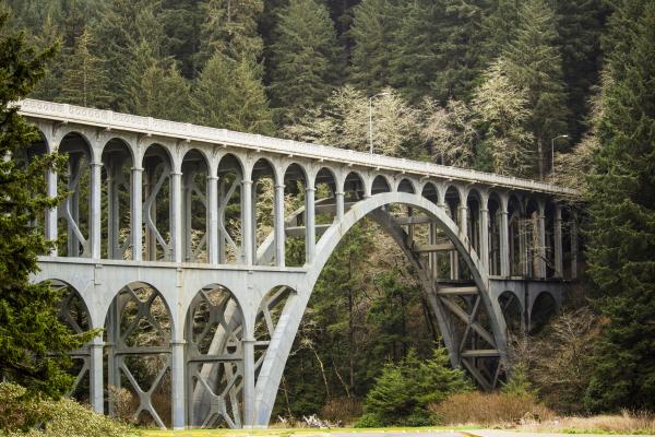 Cape Creek Bridge, Oregon