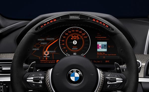 Modern Car Dashboard