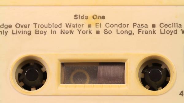 Cassette Tape Closeup
