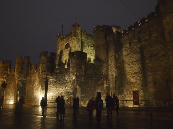Castle in Ghent, Belgium