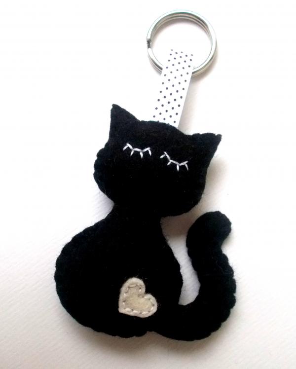 Cat Key Ring