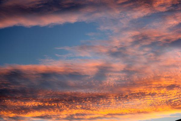 Celestial Fire Clouds