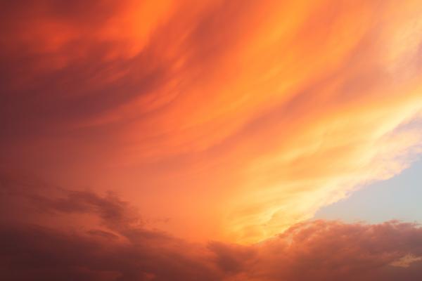 Celestial Fire Clouds
