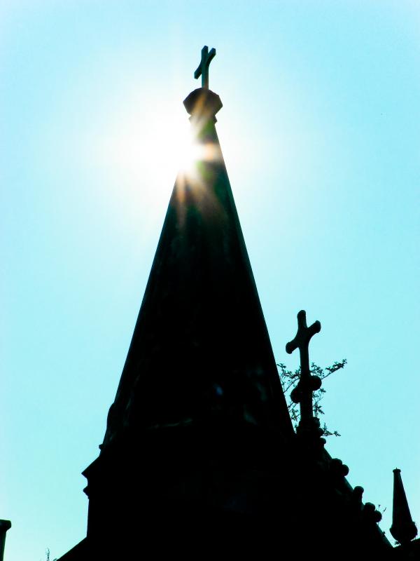 Cemetery scape