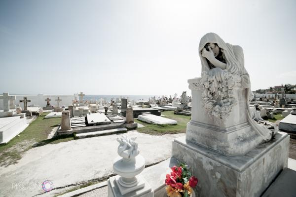 Cemetery scape