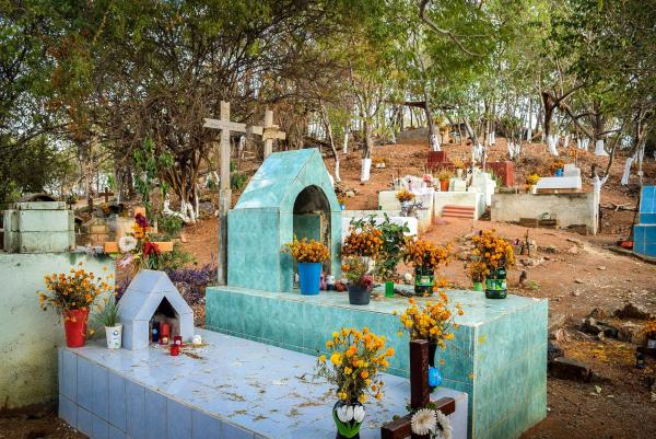 Cemetery scape