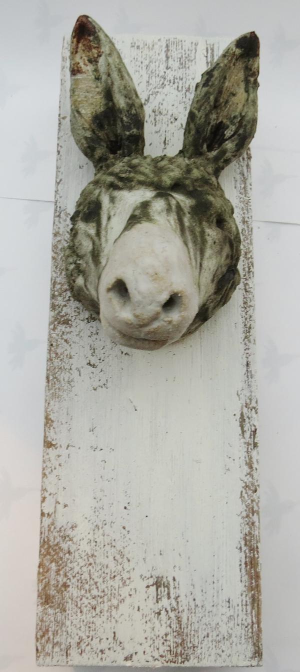Ceramic donkey