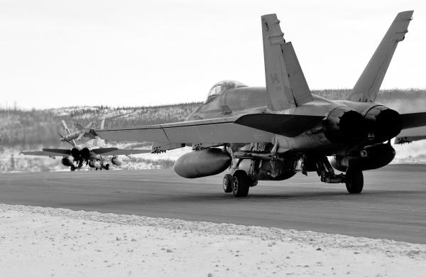 CF-18 "Hornet" at FOL