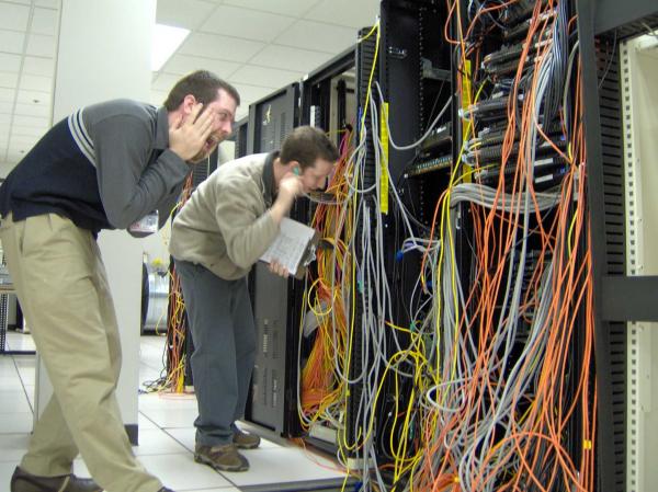 Chaotic Cabling