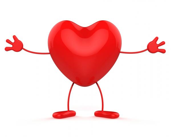 Character Healthcare Shows Valentine Day And Affection