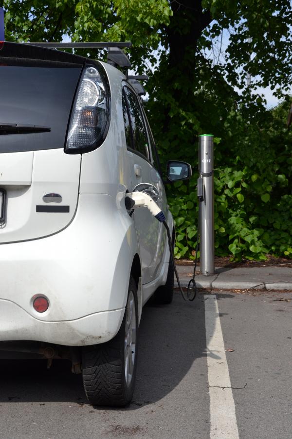 Charging Mitsubishi
