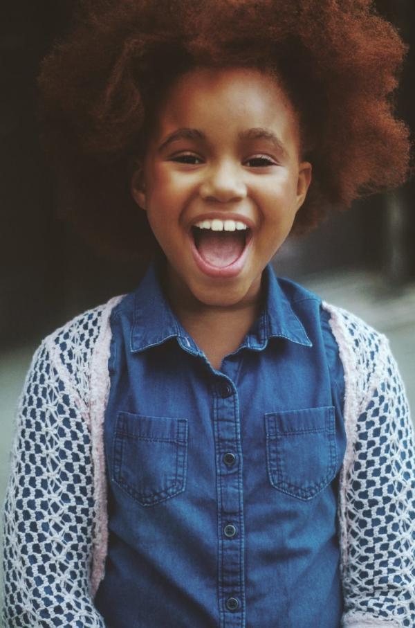 cheerful child
