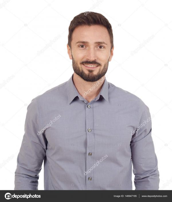 cheerful man