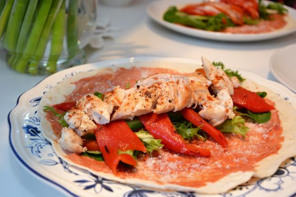 Chicken with vegetables