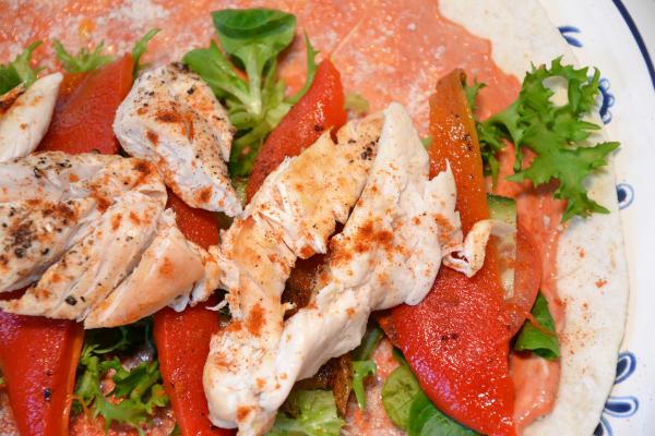 Chicken with vegetables