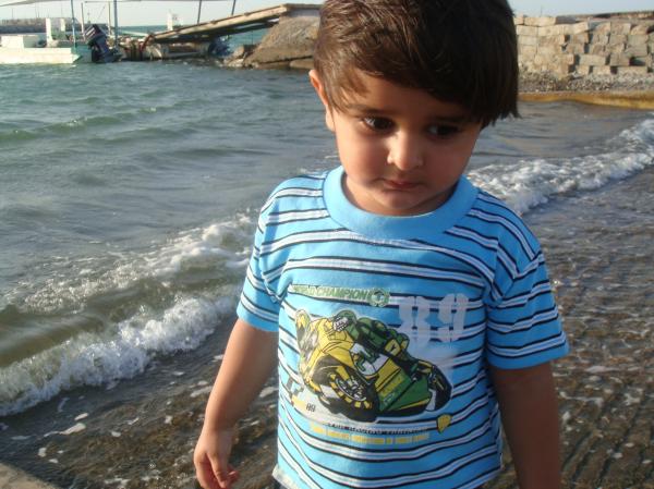 Child at the beach