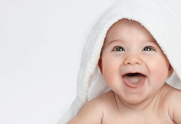 Child laughing