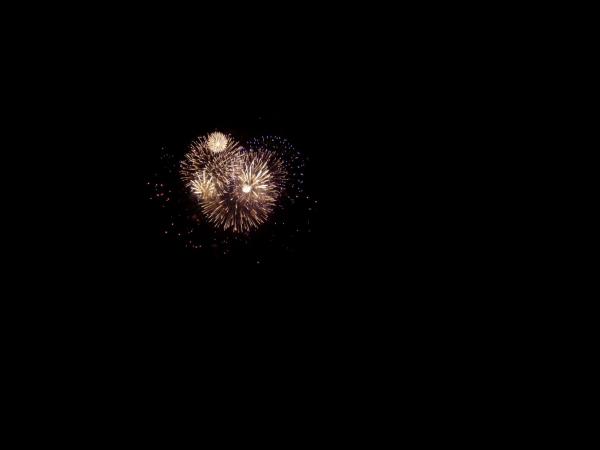 China firework @ english bay