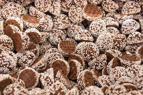 chocolate candy with spinkles