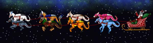 Christmas Angel Banner