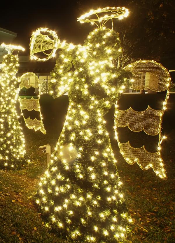 Christmas angel trumpet