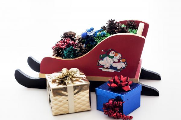 Christmas Sledge with Gifts