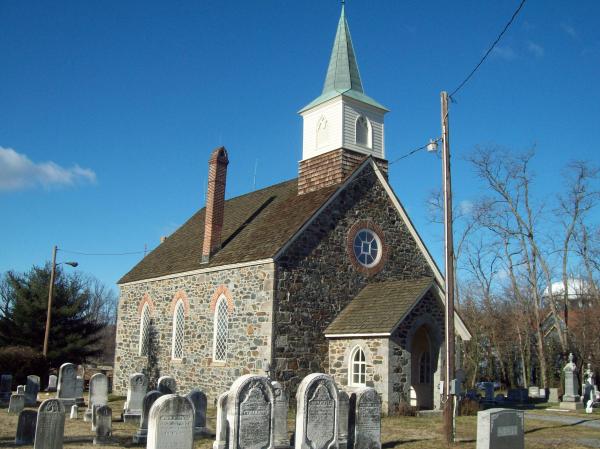 Church and cemetary
