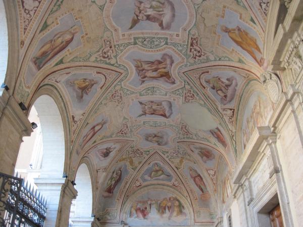 Church ceiling